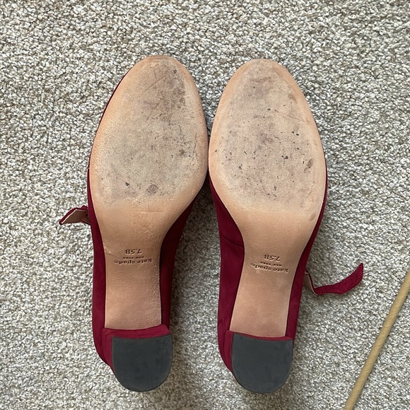 Mara Seude Mary Jane Pumps in Red Wine - Picture 9 of 15